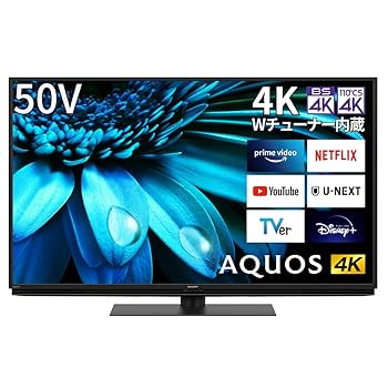 Amazon.co.jp: Sharp 50V 4K LCD TV AQUOS 4T-C50EL1 Google TV